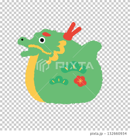 辰年の置物イラスト 132660934