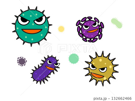 いろいろなウィルス いろいろなウィルス 132662466
