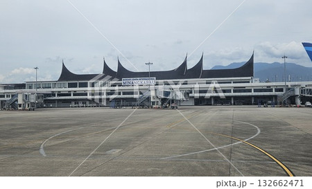 This is international airport at West Sumatra named Minangkabau airport This is international airport at West Sumatra named Minangkabau airport 132662471