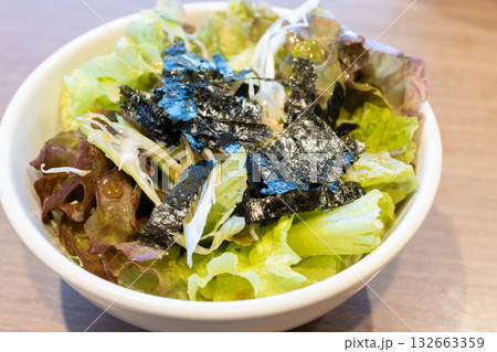 美味しい焼肉屋のチョレギサラダ 132663359