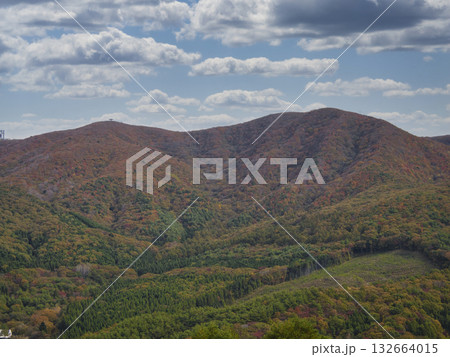 仙台平から観た紅葉 仙台平から観た紅葉 132664015