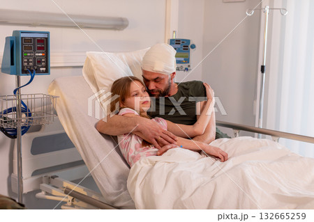 Supportive Care A Tender Moment Shared in the Hospital Room During a Difficult Time Supportive Care A Tender Moment Shared in the Hospital Room During a Difficult Time 132665259