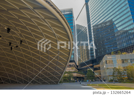 大阪市梅田 グラングリーン大阪周辺の街並み風景 大阪市梅田 グラングリーン大阪周辺の街並み風景 132665264