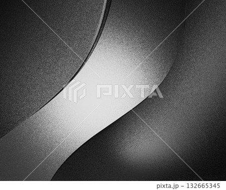 Black Matte Metal Abstract Lines Background 132665345