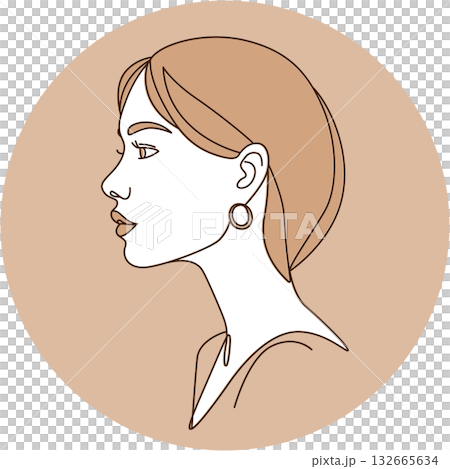 女性頭像圖示 10 132665634