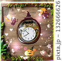 レトロな目覚まし時計 132666626
