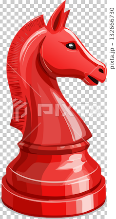 チェスの駒(馬/ナイト,Knight)(ベクター,ベクトル) チェスの駒(馬/ナイト,Knight)(ベクター,ベクトル) 132666730