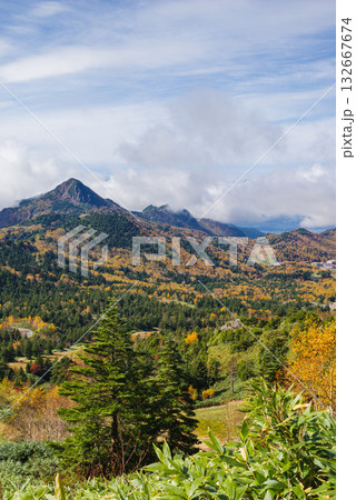 志賀高原の紅葉 132667674