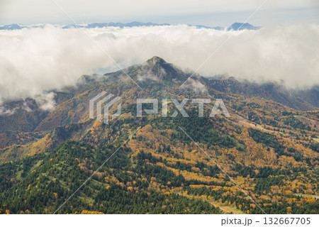 志賀高原の紅葉 志賀高原の紅葉 132667705