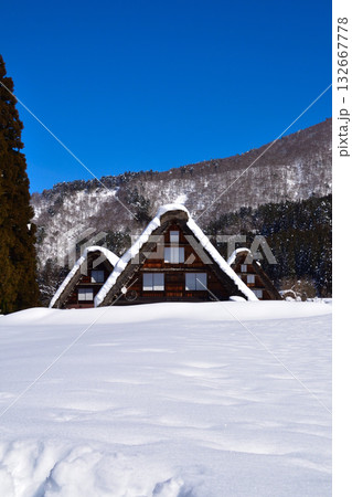 冬 白川郷 冬 白川郷 132667778