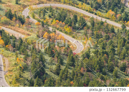 志賀高原 秋のドライブコース 志賀高原 秋のドライブコース 132667799