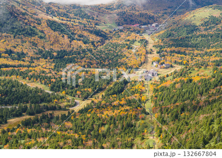 志賀高原 秋のドライブコース 志賀高原 秋のドライブコース 132667804
