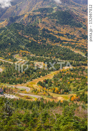志賀高原 秋のドライブコース 志賀高原 秋のドライブコース 132667812