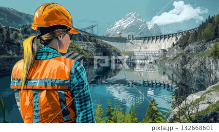 The Majestic Dam situated in the enchanting Misty Mountains A Solitary Adventurers Deep Reflection on Nature The Majestic Dam situated in the enchanting Misty Mountains A Solitary Adventurers Deep Reflection on Nature 132668601