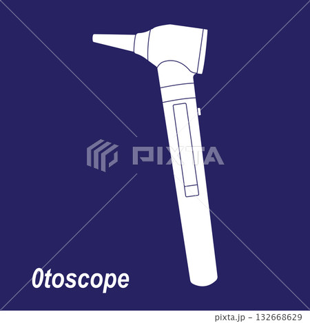 otoscope icon design 132668629