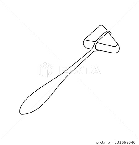 Reflex hammer icon 132668640