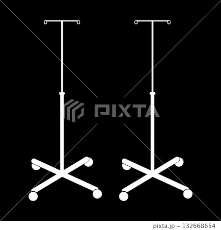 infusion pole icon 132668654