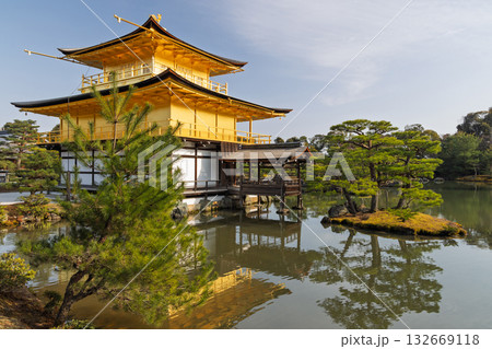 The Golden Pavilion in Kyoto, Japan 132669118