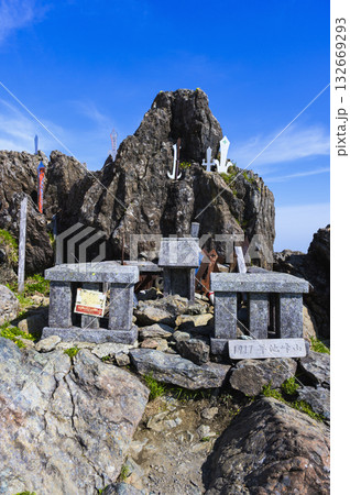 早池峰山の山頂 早池峰山の山頂 132669293
