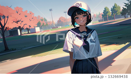 野球部の女子マネージャー 野球部の女子マネージャー 132669438