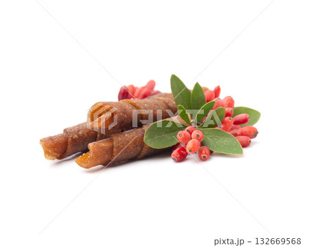 Pastille of berries with barbarum berries. Paste fruits Pastille of berries with barbarum berries. Paste fruits 132669568