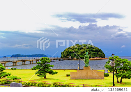 竹島と藤原俊成 竹島と藤原俊成 132669681