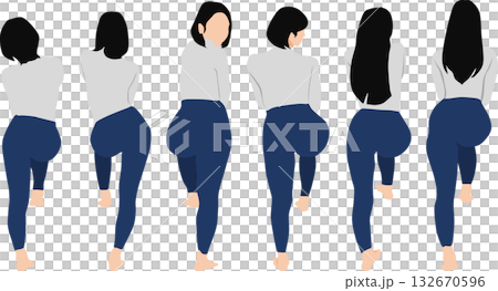 女商人的例證 132670596