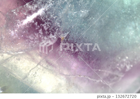 Close up of crystal shards healing quartz geological natural healing stone 132672720