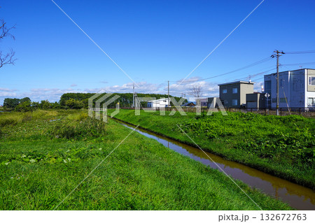 北村中央公園の近くにある赤川排水 北村中央公園の近くにある赤川排水 132672763