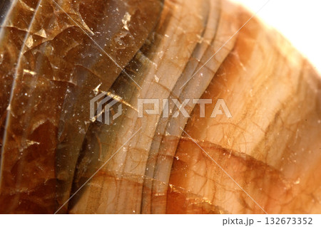 Close up of crystal shards healing quartz geological natural healing stone 132673352