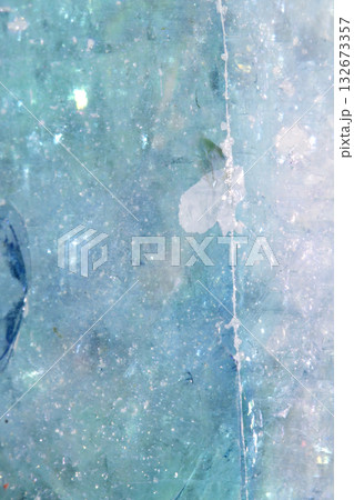 Close up of crystal shards healing quartz geological natural healing stone 132673357