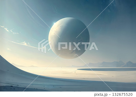 超越の静寂:巨大な天体と地平線 超越の静寂:巨大な天体と地平線 132675520