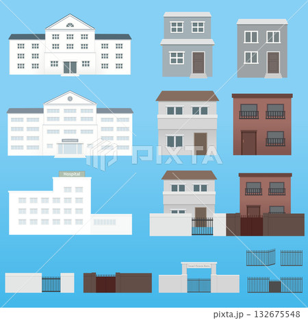 近代建築 現代建築 モダン建築 132675548