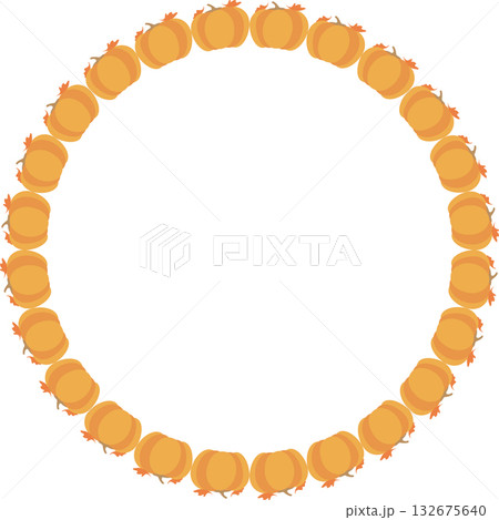 Happy Thanksgiving pumpkin frame. autumn pumpkin square frame. Doodle pumpkin and seeds template Happy Thanksgiving pumpkin frame. autumn pumpkin square frame. Doodle pumpkin and seeds template 132675640