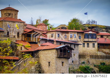 Monastery in Meteora, Greece Monastery in Meteora, Greece 132675822