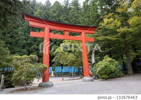 丹生川上神社下社 一の鳥居（2025年8月撮影） 132676463