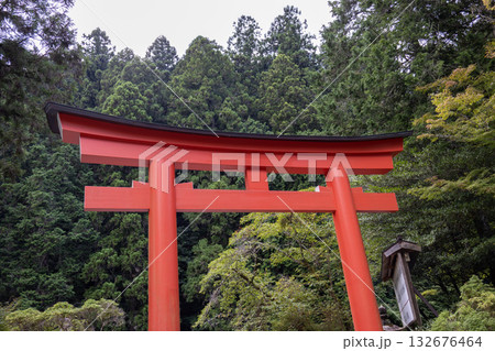 丹生川上神社下社 一の鳥居（2025年8月撮影） 132676464