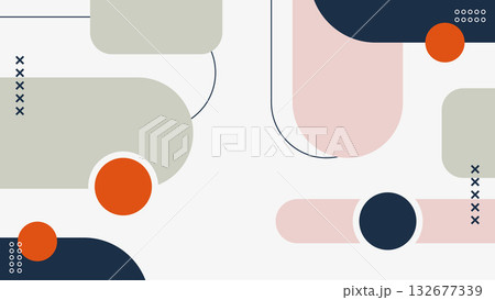 Abstract Modern Banner Shapes Circles Round Liquid Gradient Poster Design.Vector Illustration Abstract Modern Banner Shapes Circles Round Liquid Gradient Poster Design.Vector Illustration 132677339