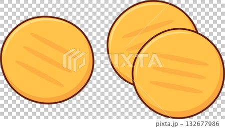 Arepa cartoon illustration 132677986