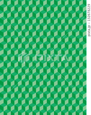 緑の立方体の背景 緑の立方体の背景 132678229