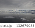 Beautiful view of icebergs in Antarctica 132679083