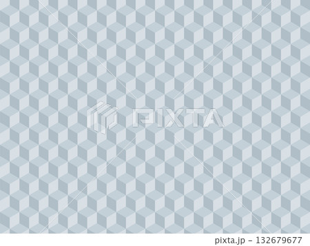 偽銀の立方体の背景 偽銀の立方体の背景 132679677