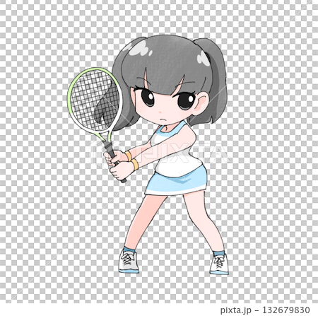 Girls playing tennis 4 Girls playing tennis 4 132679830