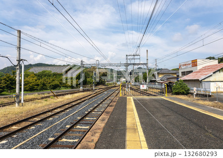 奈良県／近畿日本鉄道の下市口駅（2025年8月撮影） 132680293
