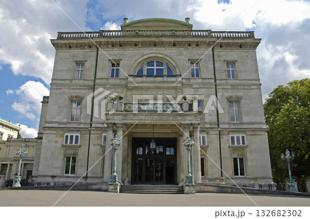 Villa Hugel, Ancient villa of the industrial family Alfred Krupp, Essen, Nordrhein Westfalen. 132682302