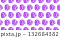 Seamless Purple Winter Jacket Pattern 132684382
