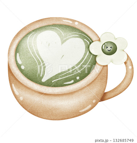 Green tea 132685749