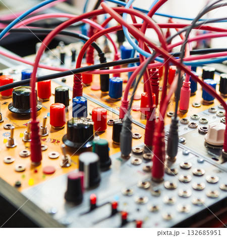 Concept for music production, sound design, creative engineering, and complex audio systems Concept for music production, sound design, creative engineering, and complex audio systems 132685951