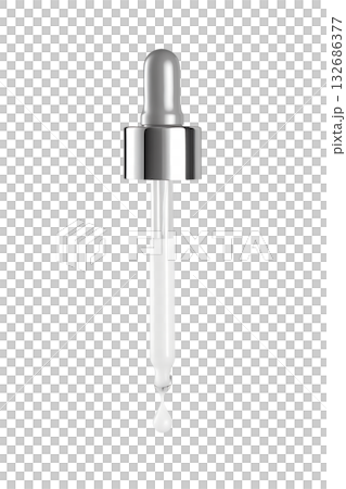 Isolated serum dropper with single, clear liquid drop, perfect for skincare, cosmetic, and beauty product concepts on transparent background Isolated serum dropper with single, clear liquid drop, perfect for skincare, cosmetic, and beauty product concepts on transparent background 132686377