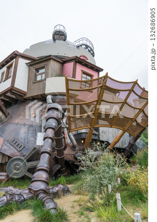 ジブリパーク・魔女の谷エリアの風景 ジブリパーク・魔女の谷エリアの風景 132686905